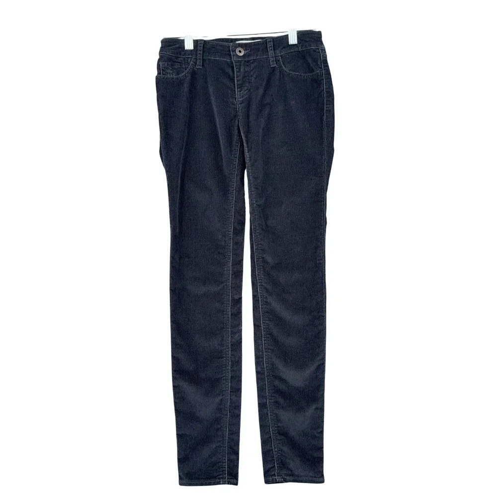 Abercrombie Kids Corduroy Pants Boys‎ 12 Slim Cotton Blend Dark Gray